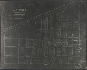 Newtown 1880 Map
