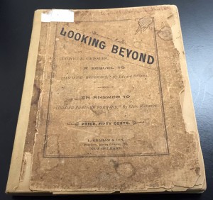 Looking Beyond, Ludwig Geissler, front cover