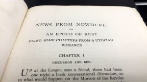 News from Nowhere, WIlliam Morris, beginning of chapter one