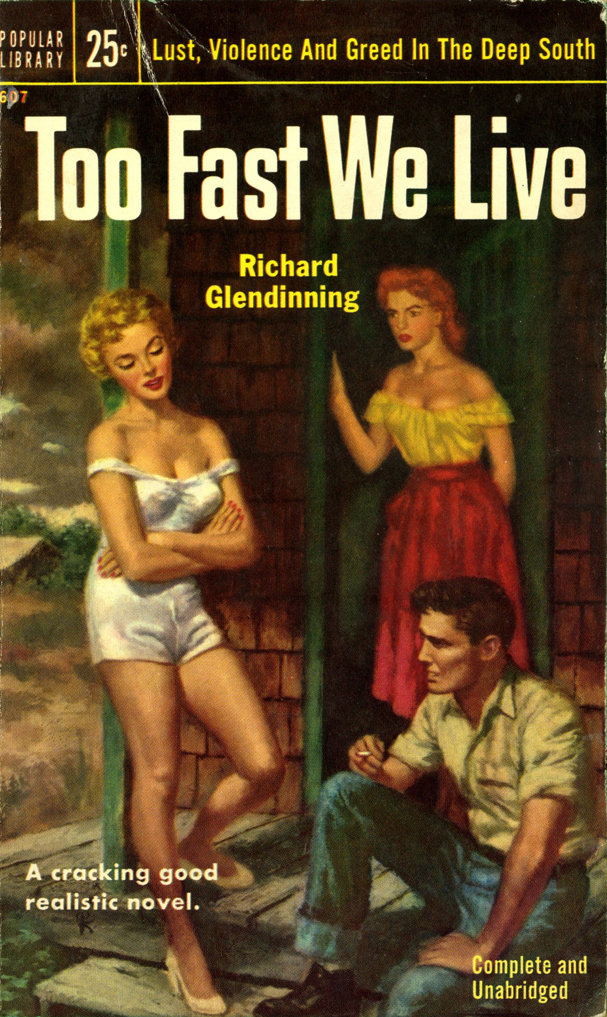 Cover of Richard Glendinning's Too Fast We Live, 1954
