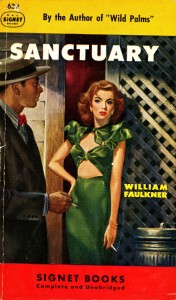 Cover of William Faulkner's Sanctuary, 1951