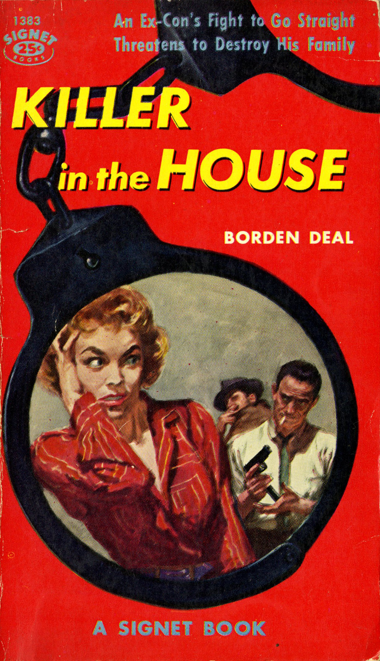 Cover of Deal Borden's Killer in the House, 1957