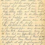 First page of a handwritten diary
