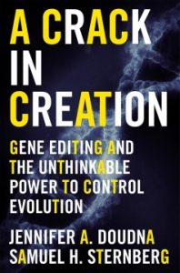Book cover of "A crack in creation"